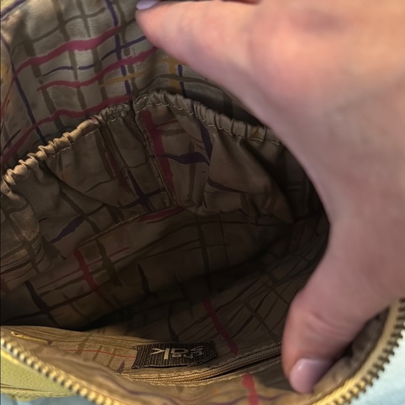 The Sak Bright Yellow Leather Crossbody Bag - Picture 3 of 4